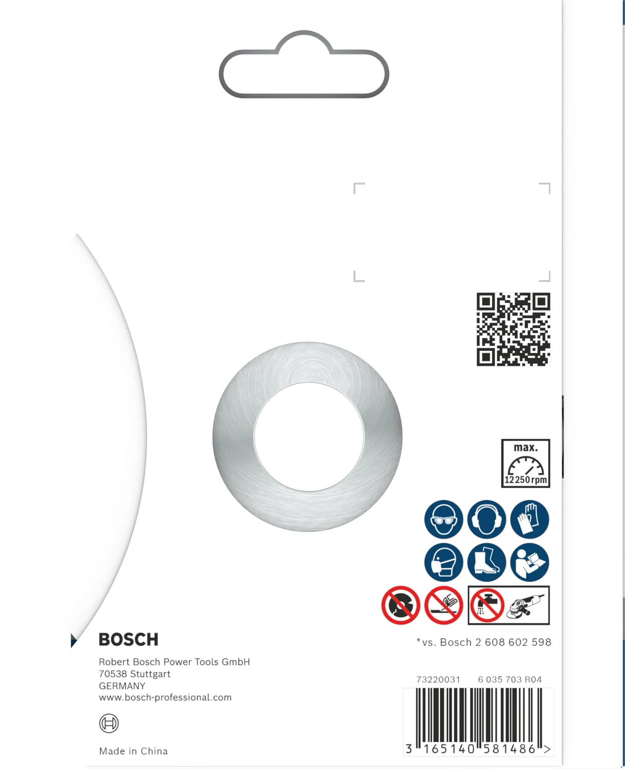 Bosch Disco Diamantato PRO Stone 125 mm pietra