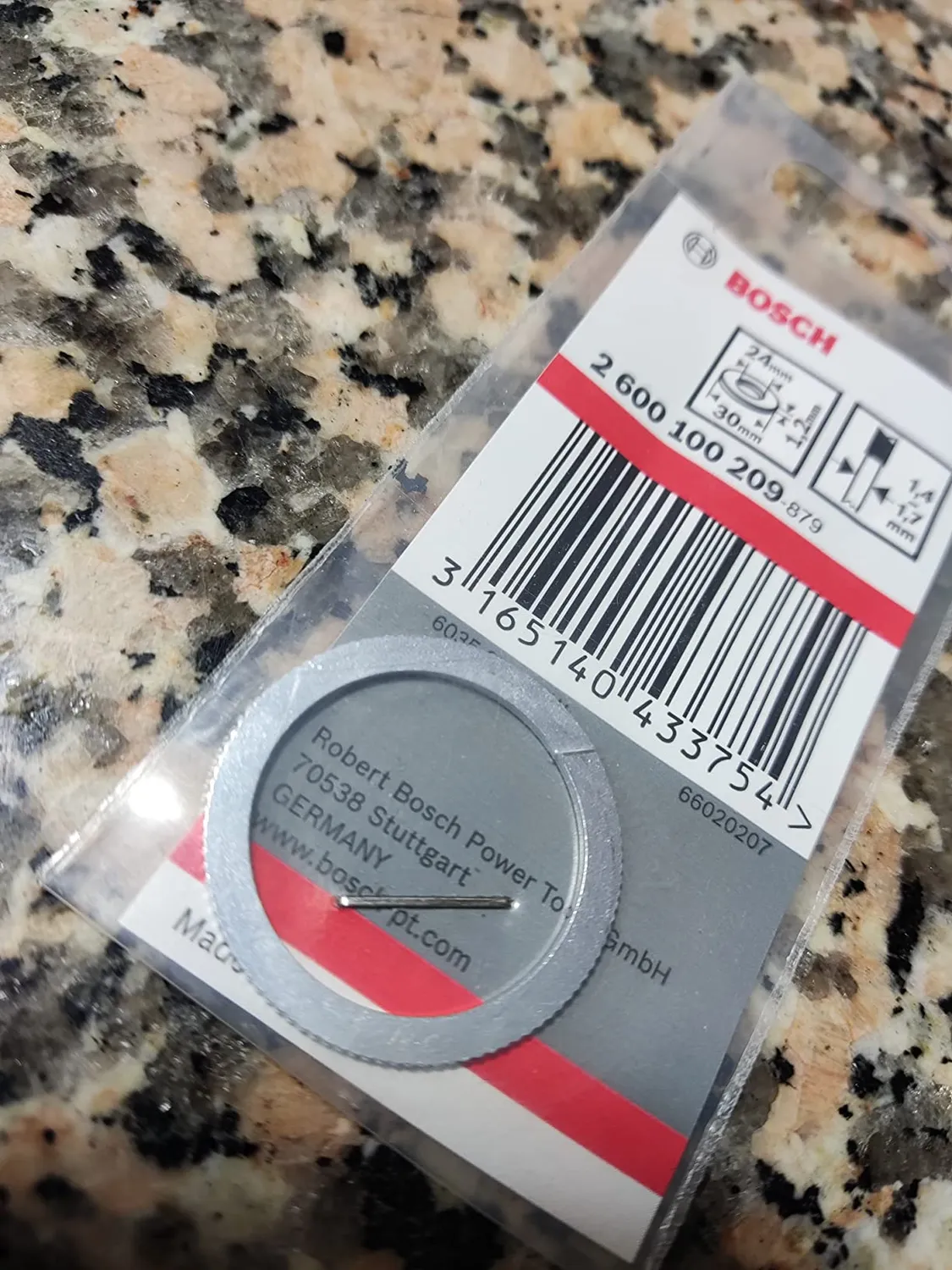 Bosch PRO anello riduzione 30x20x1,5 mm lama circolare