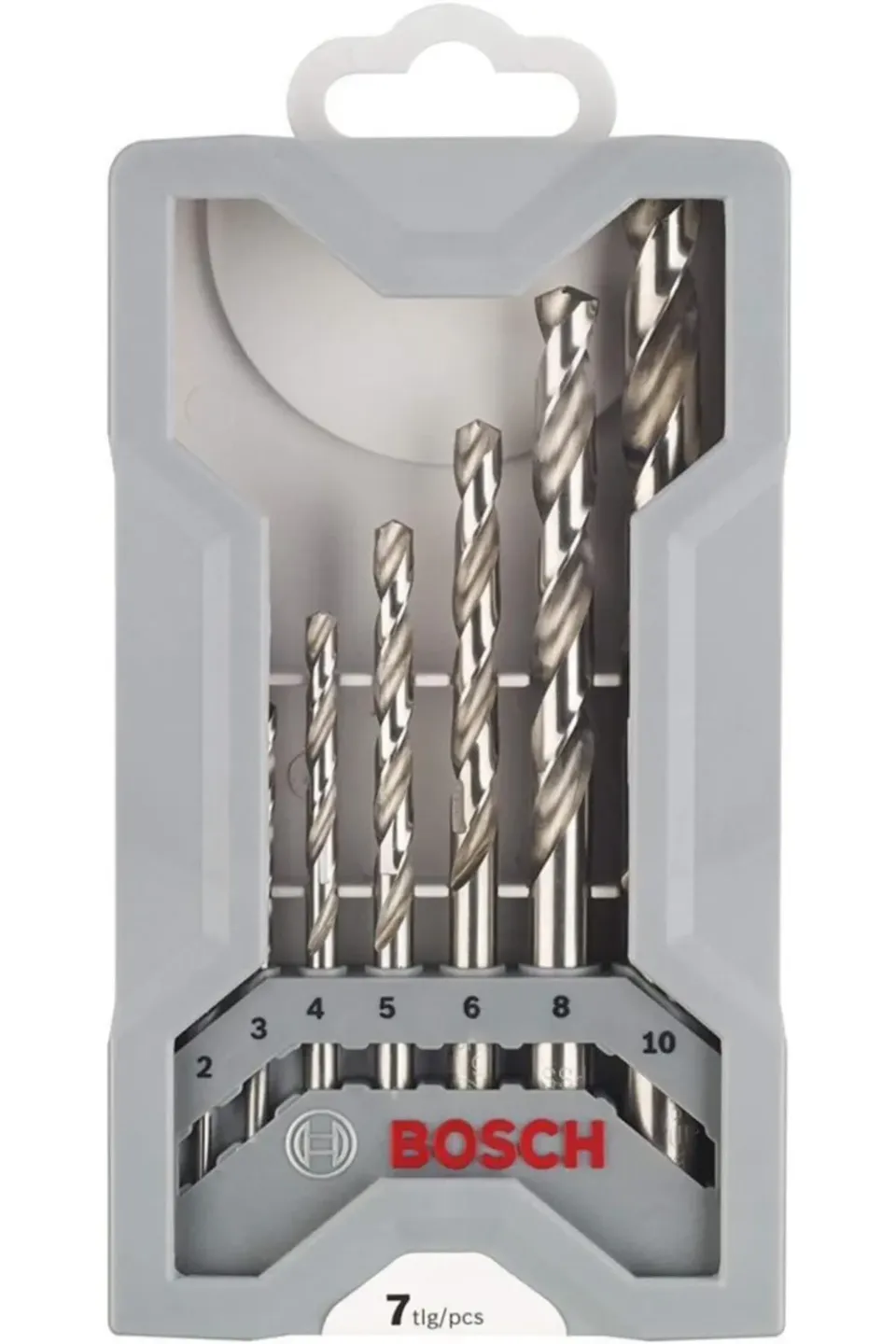 Bosch Expert Mini X-Line punte metallo HSS-G 7 pezzi