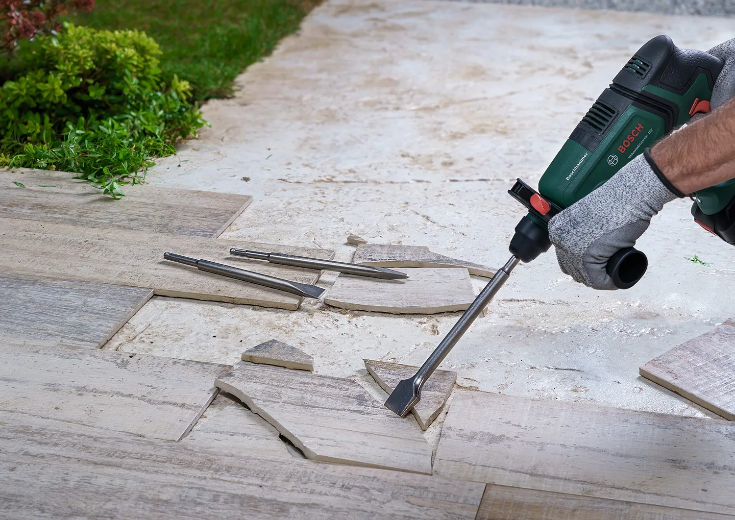 Bosch Expert set scalpelli SDS Plus 250 mm 3 pz calcestruzzo