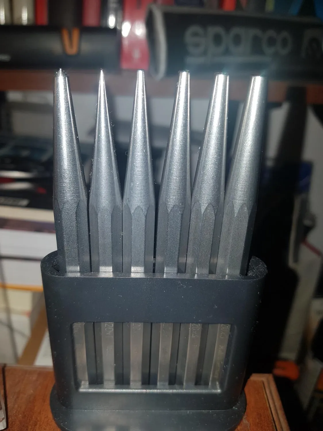 S&R Set Cacciapunte 6 pz 1-5 mm Acciaio Cr-V