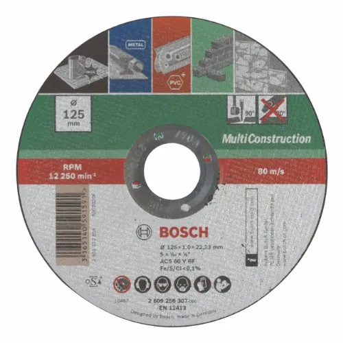 Bosch Expert Disco Taglio 125 mm Multiconstruction Inox Pietra