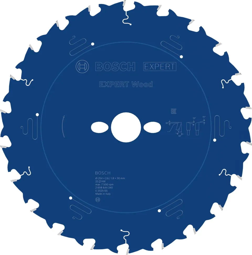Bosch Expert for Wood lama circolare per seghe da banco per legno
