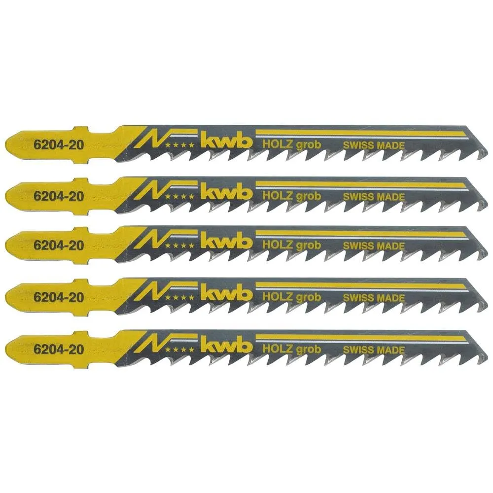KWB 6202-20 lame seghetto alternativo T101D 2 pezzi legno