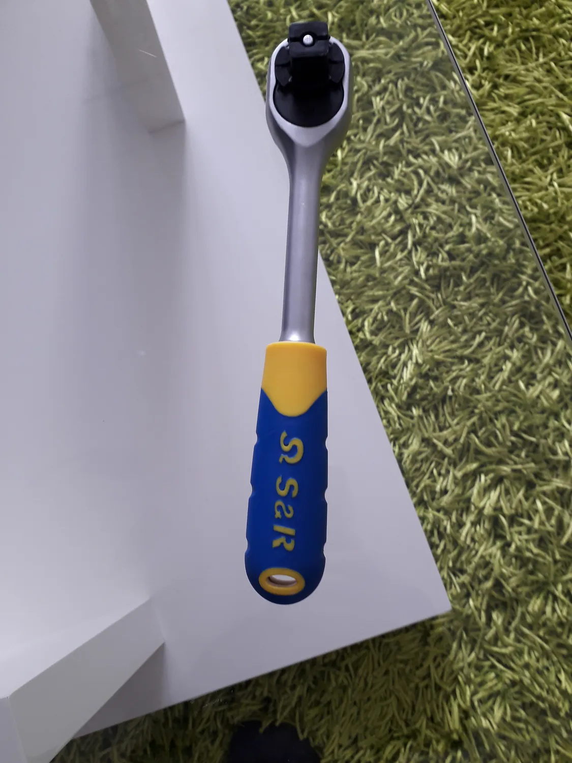 S&R Chiave a cricchetto 1/2 26cm curva 45 denti
