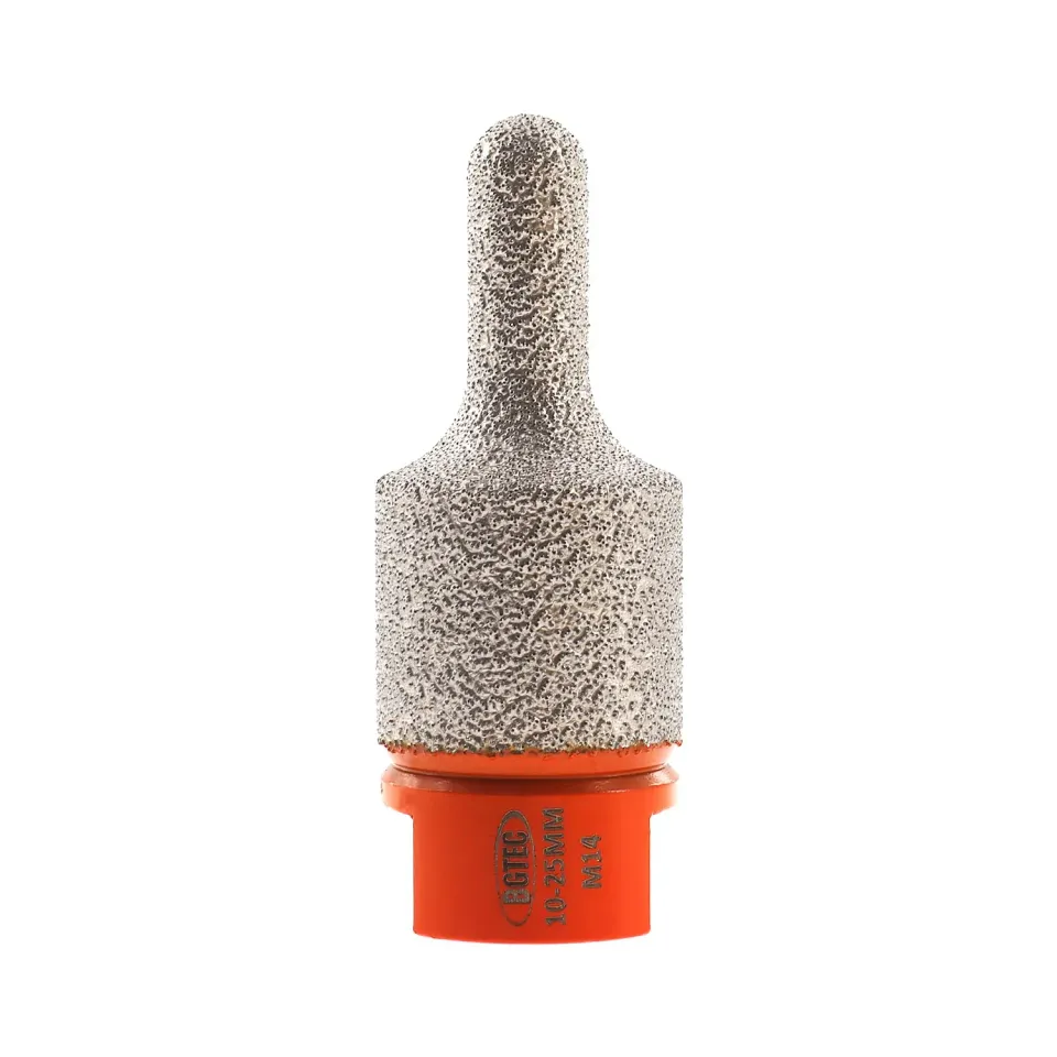 BGTEC 10-25mm fresa diamantata conica M14 per gres