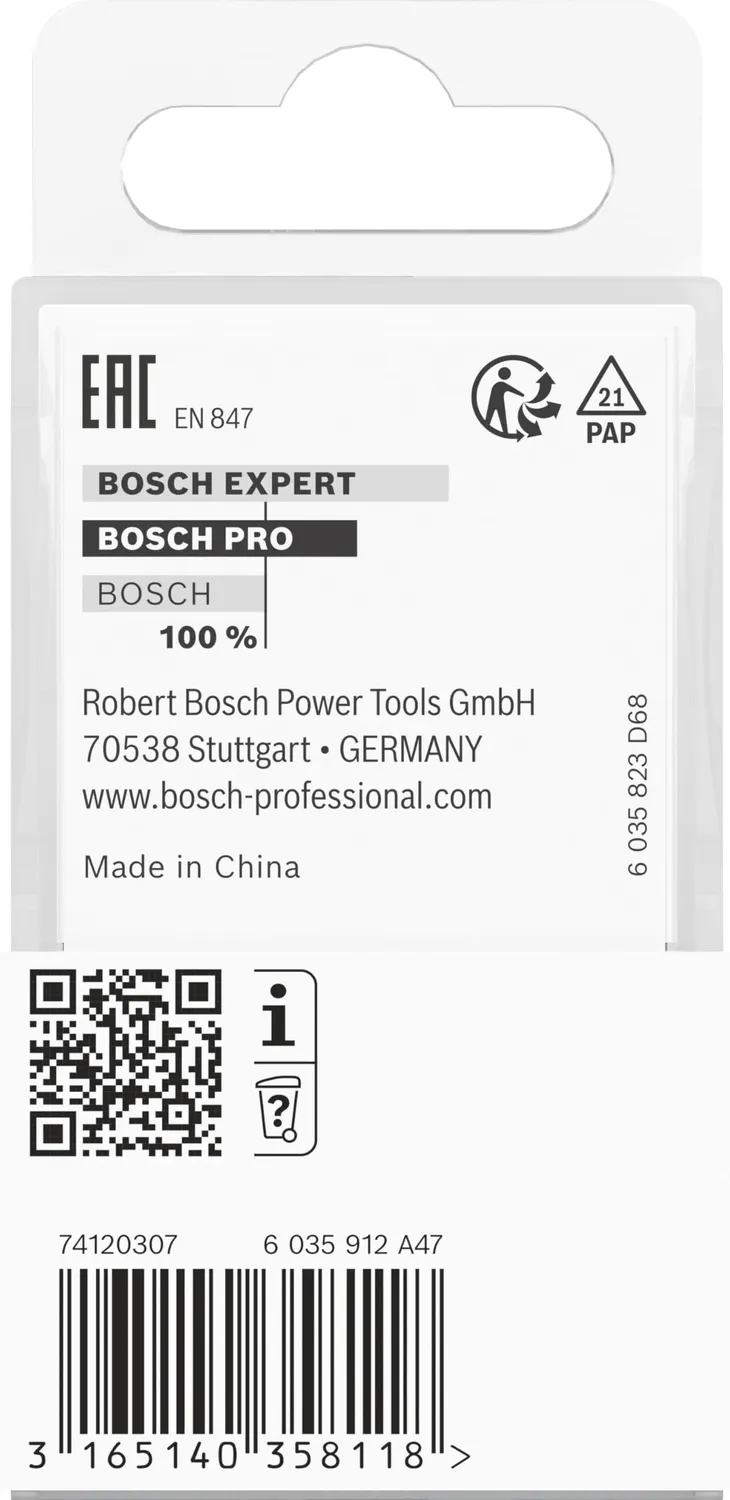 Bosch Expert fresa scanalare 8x9,5x12,7mm legno