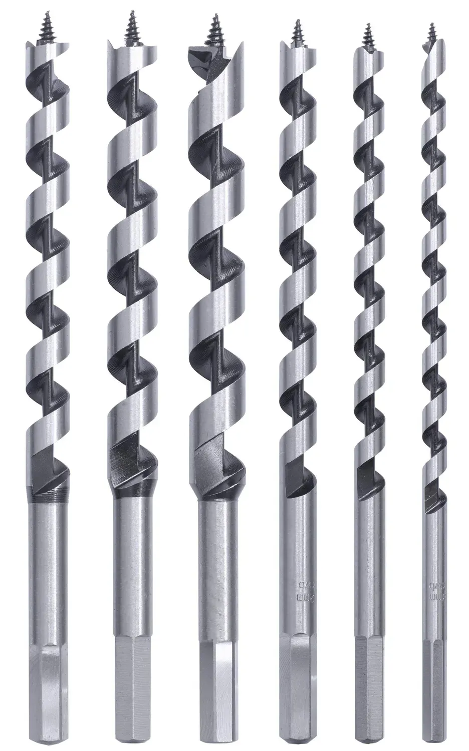 kwb Snake set punte legno 8-18 mm 230 mm 6 pezzi