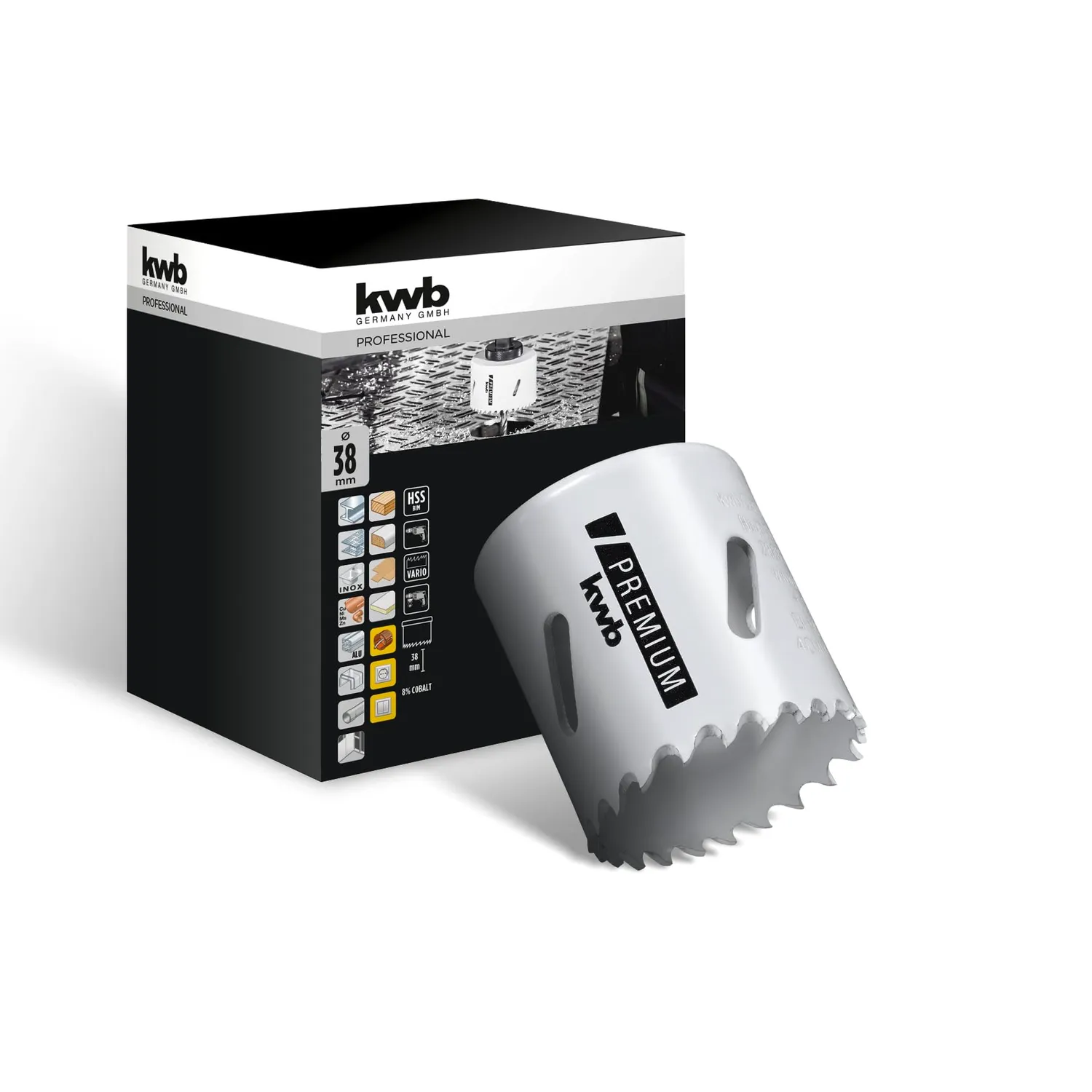 KWB Easy-Cut Longlife S20 sega a tazza 19 mm bimetallica