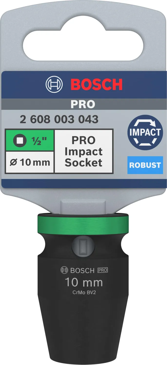 Bosch PRO Impact bussola 10 mm attacco 1/2"