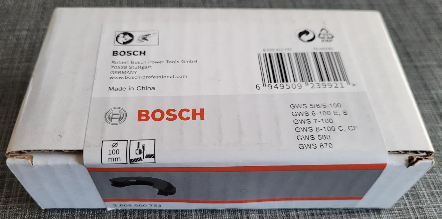 Bosch Expert Cuffia Protezione Taglio 100 mm GWS