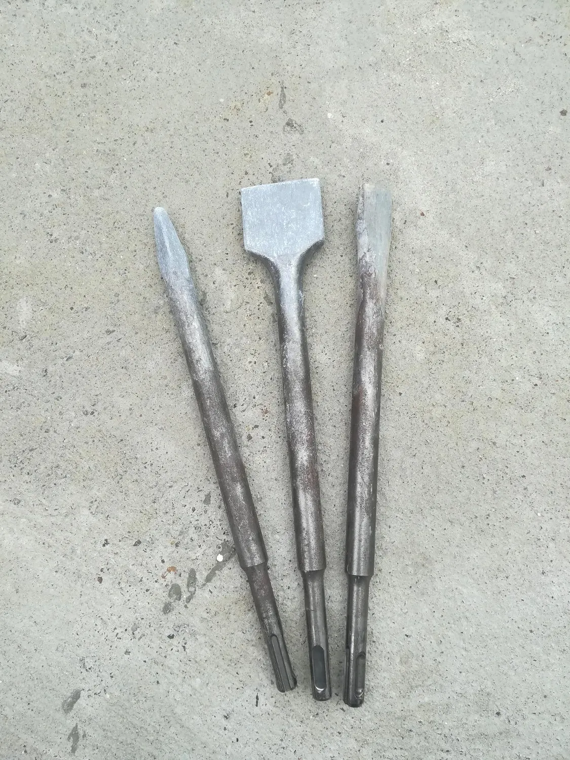 Bosch Expert set scalpelli SDS Plus 250 mm 3 pz calcestruzzo