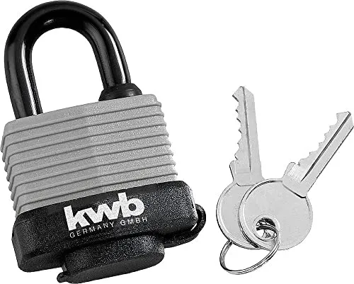 KWB Kraftixx lucchetto esterno 50 mm con 2 chiavi