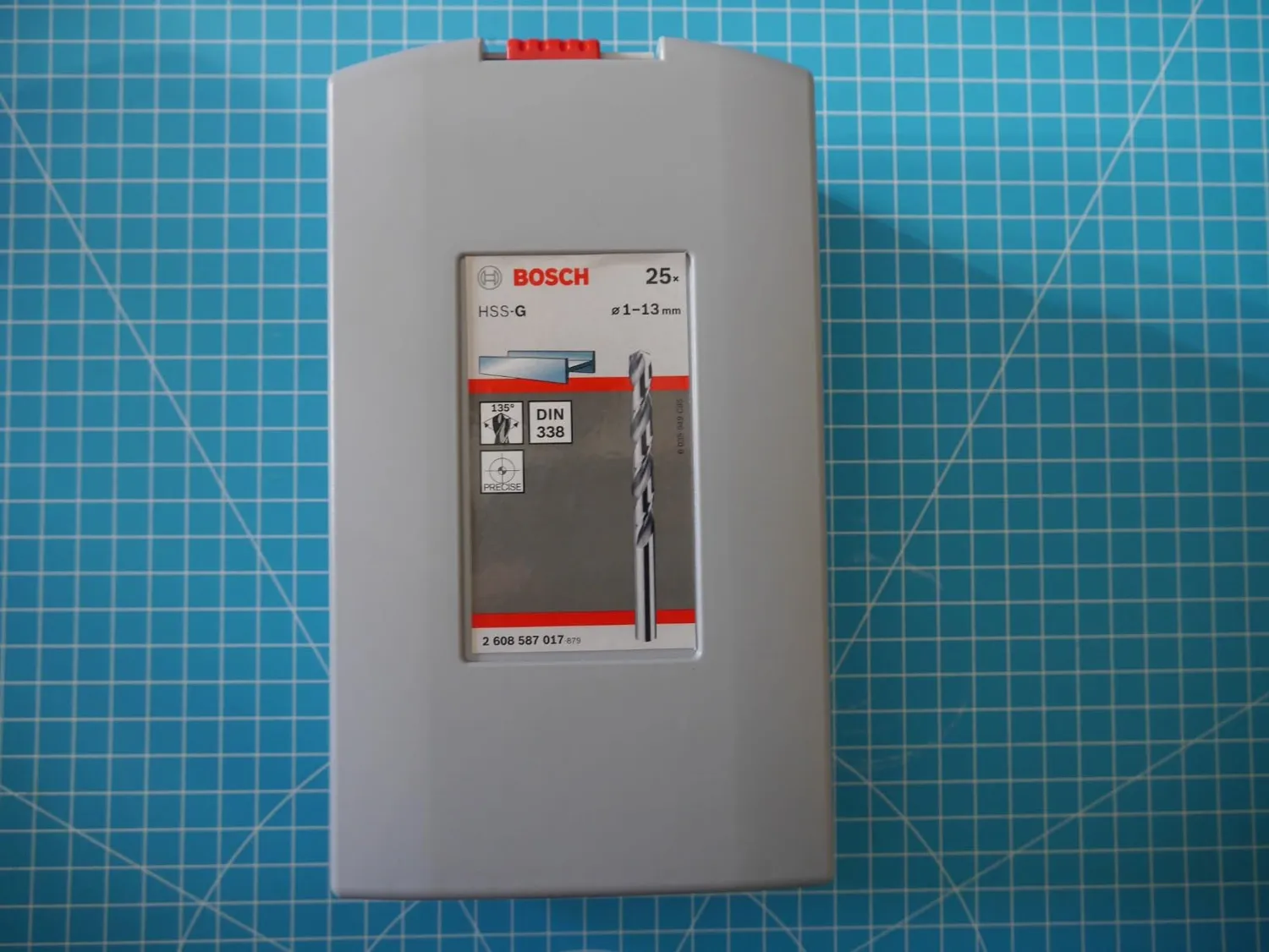 Bosch Expert Mini X-Line punte metallo HSS-G 7 pezzi