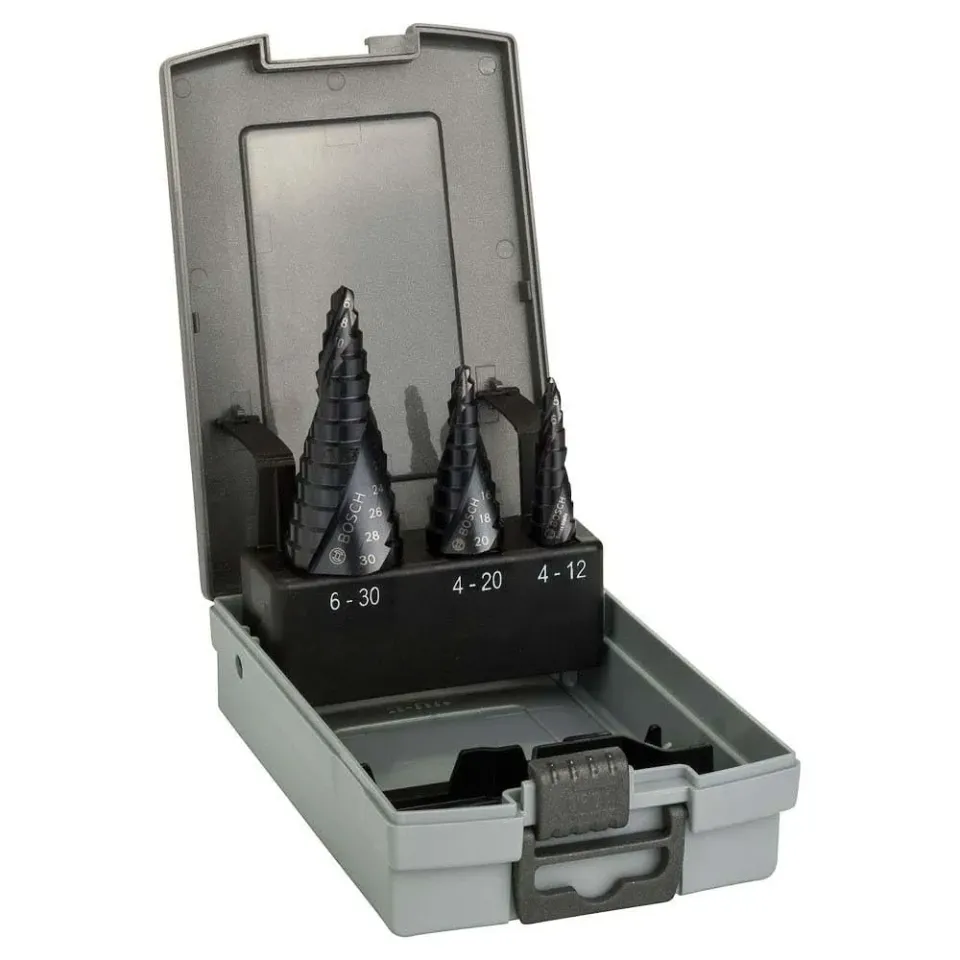 Bosch Expert Punte a gradino HSS-ALTiN 4-30 mm set 3pz