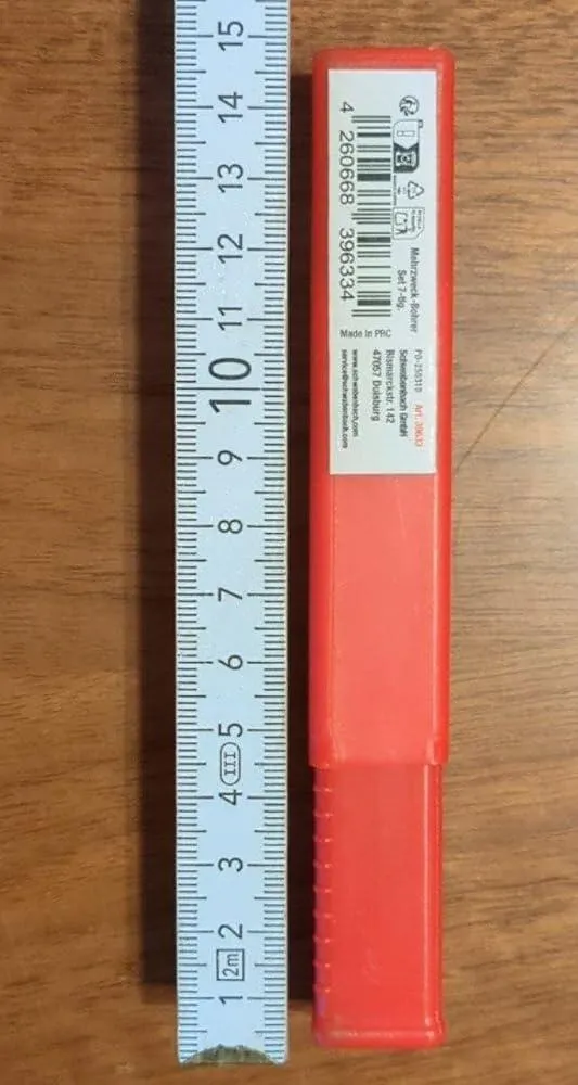 Schwabenbach set punte multiuso 4-12 mm 7 pz esagonale