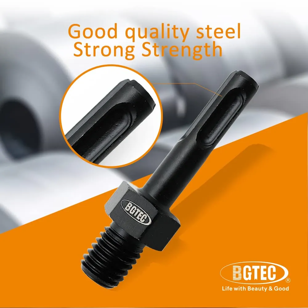 BGTEC Adattatore M14-SDS Plus per punte diamantate 1pz acciaio