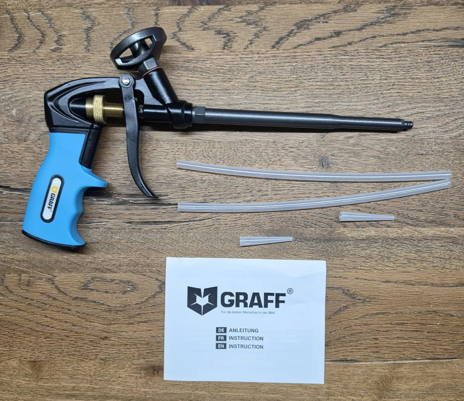 Graff pistola schiuma PU teflon con dosatore metallo