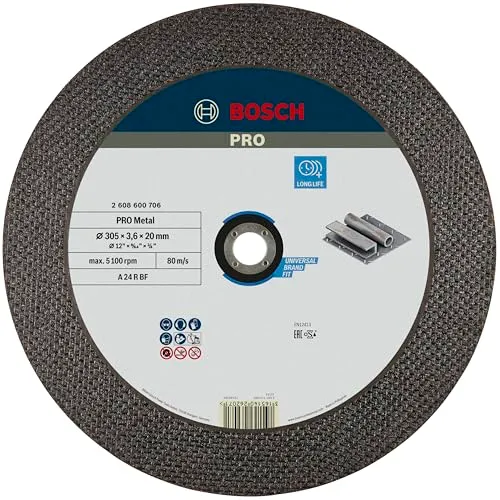 Bosch PRO Metal mola taglio 300 mm foro 20 mm per metallo