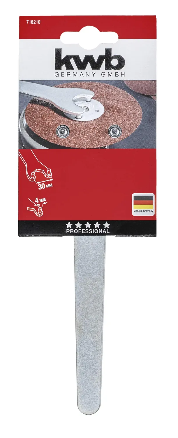 KWB 7182-10 Chiave a Due Fori per Smerigliatrice