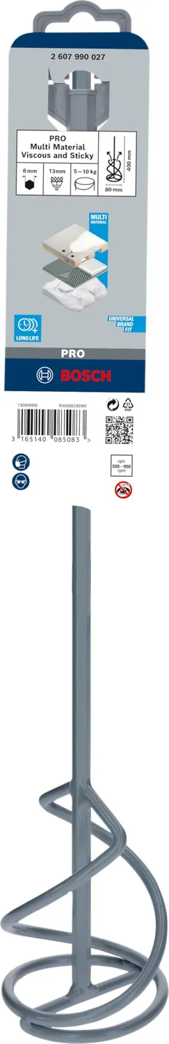 Bosch Expert PRO Frusta Miscelazione 5-10 kg Viscosi