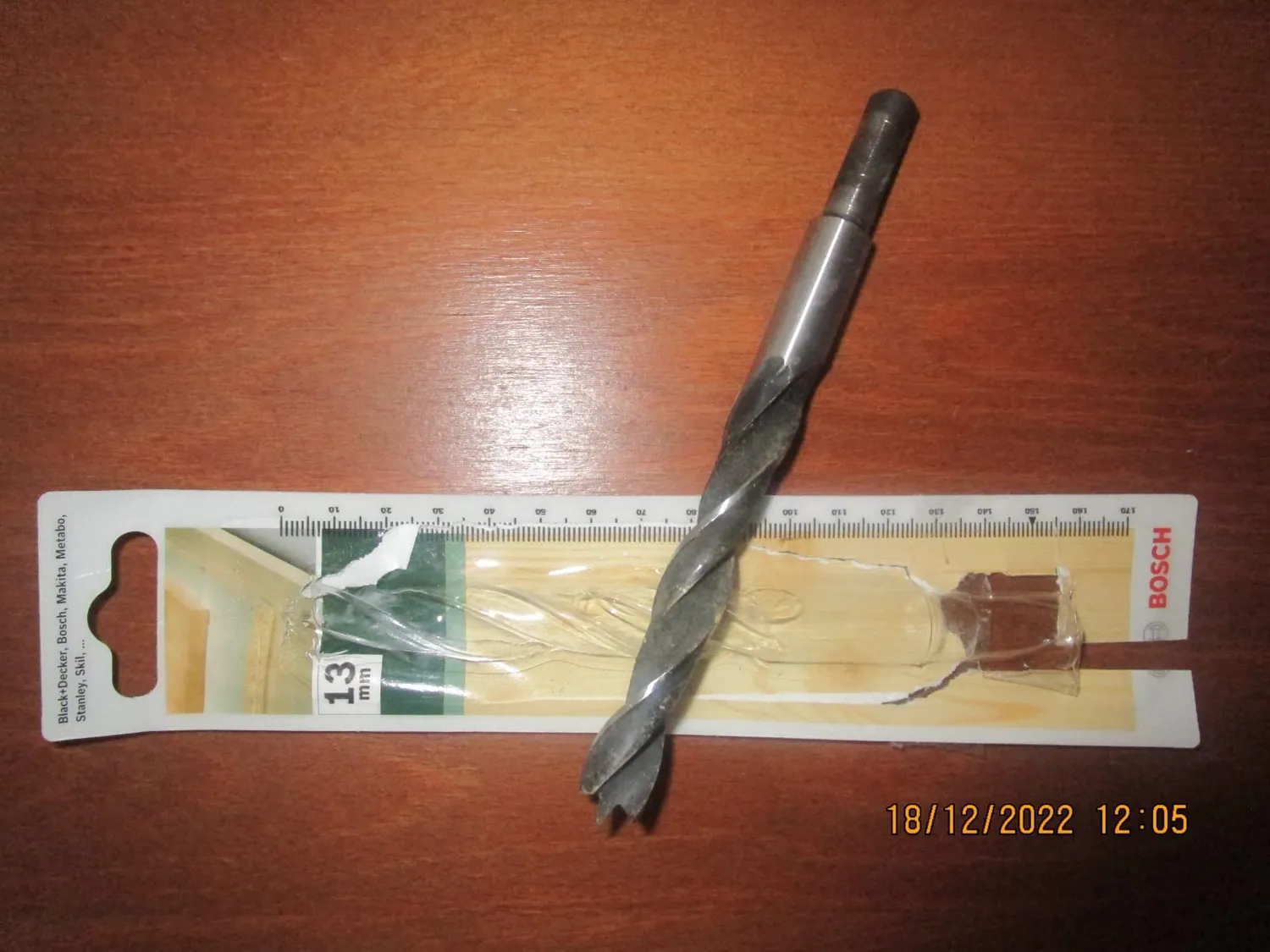 Bosch Expert 12x95x150 punta elicoidale legno 12 mm