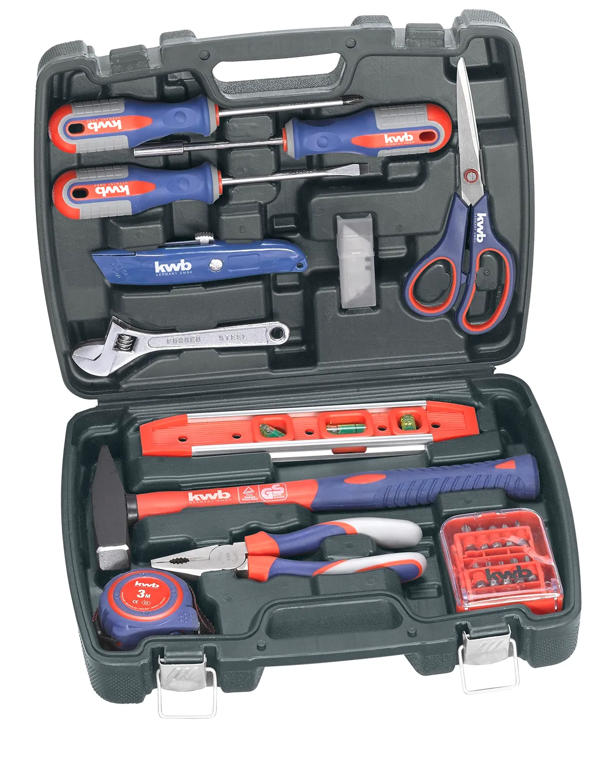 KWB 370730 valigetta utensili plastica 65 pezzi