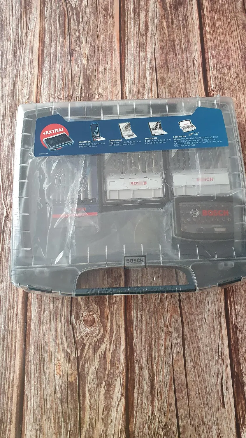 Bosch RobustLine set 5 punte legno metallo multi 32 pezzi