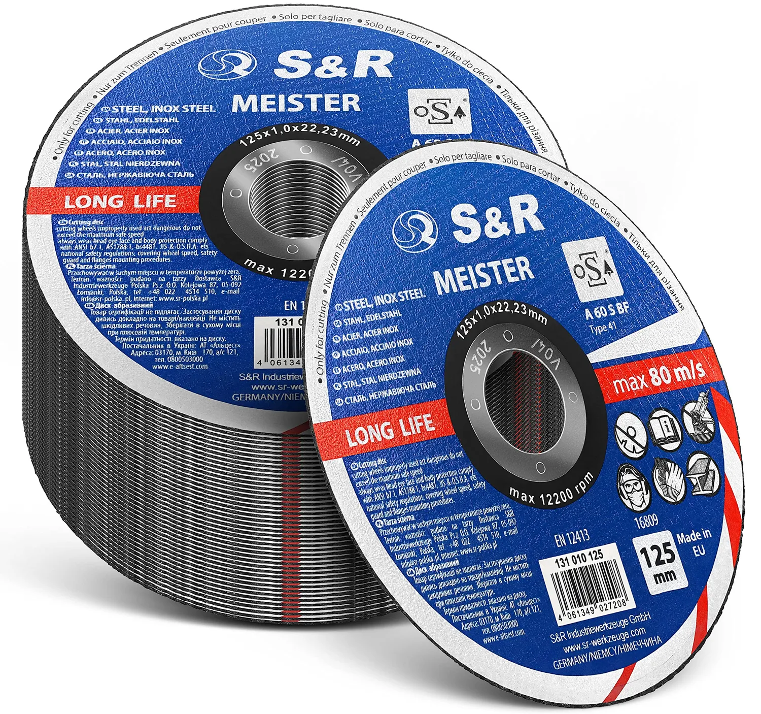 S&R Multi-Cut disco diamantato 115 mm multimateriale