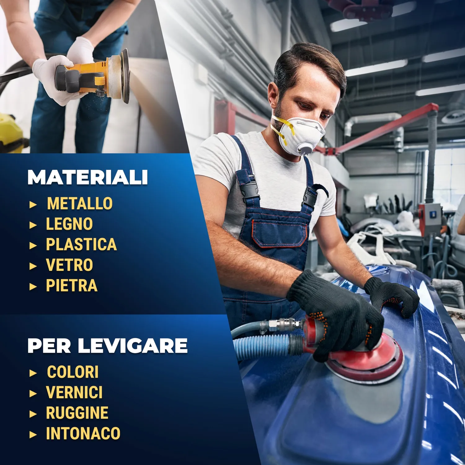S&R 80 dischi abrasivi 125 mm 8 fori assortiti