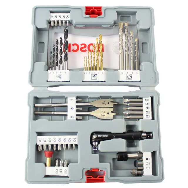 Bosch Expert X-Line set punte e bit 49pz legno metallo cemento