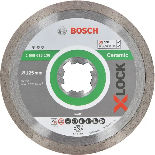 Bosch Expert Disco Diamantato 115 mm per Ceramica X-Lock