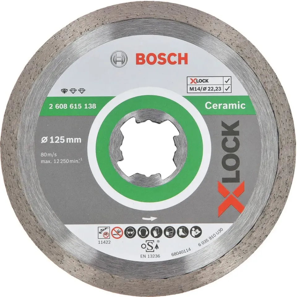 Bosch Expert Disco Diamantato 115 mm per Ceramica X-Lock