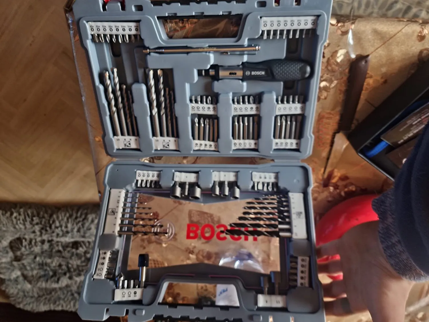 Bosch Expert X-Line set punte e bit 49pz legno metallo cemento