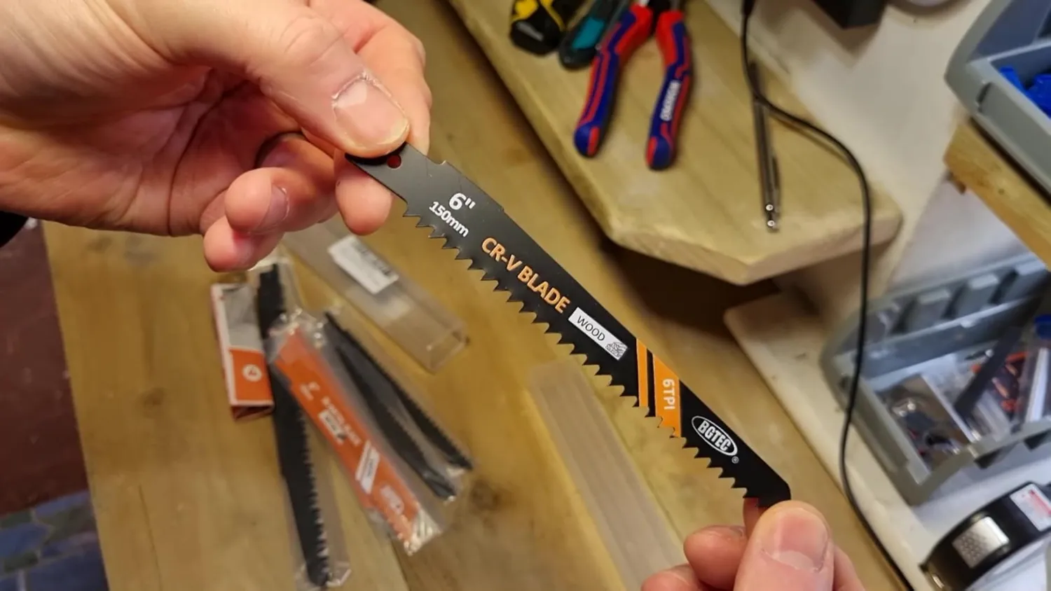 BGTEC lame sega a gattuccio 36 pezzi legno e metallo