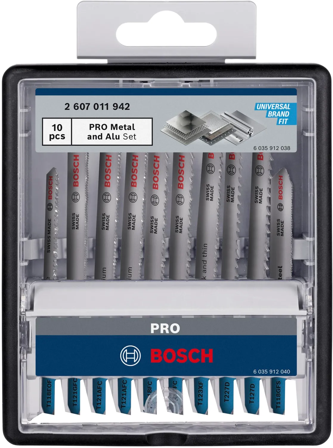 Bosch PRO Metal Alu lame seghetto alternativo 10pz