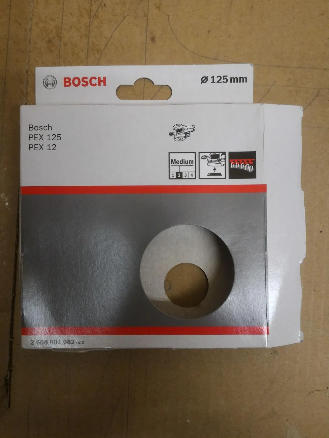 Bosch Expert PEX 12/125 platorello medio 125 mm