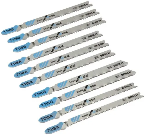 Bosch set lame seghetto alternativo per metallo