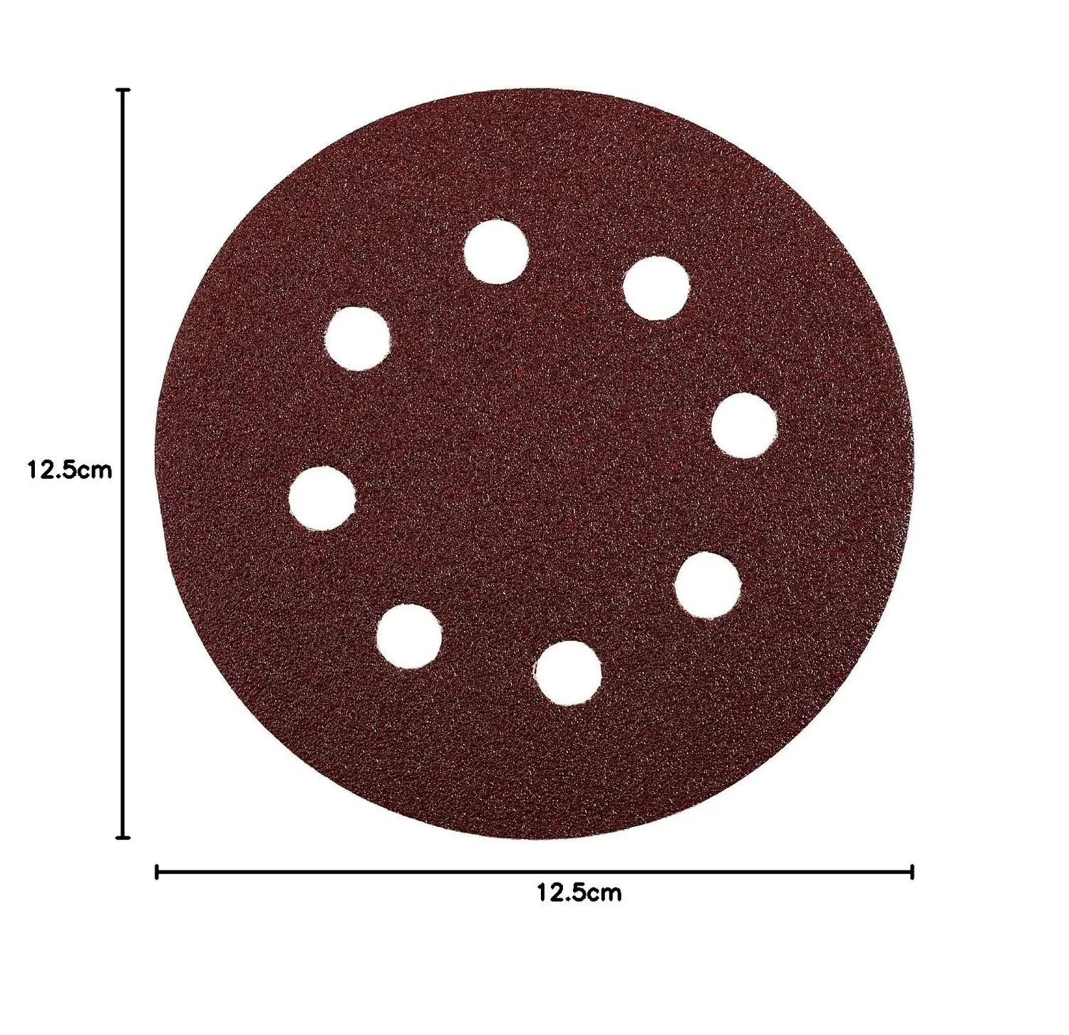 KWB 4919-70 dischi abrasivi 125 mm perforati per legno e metallo