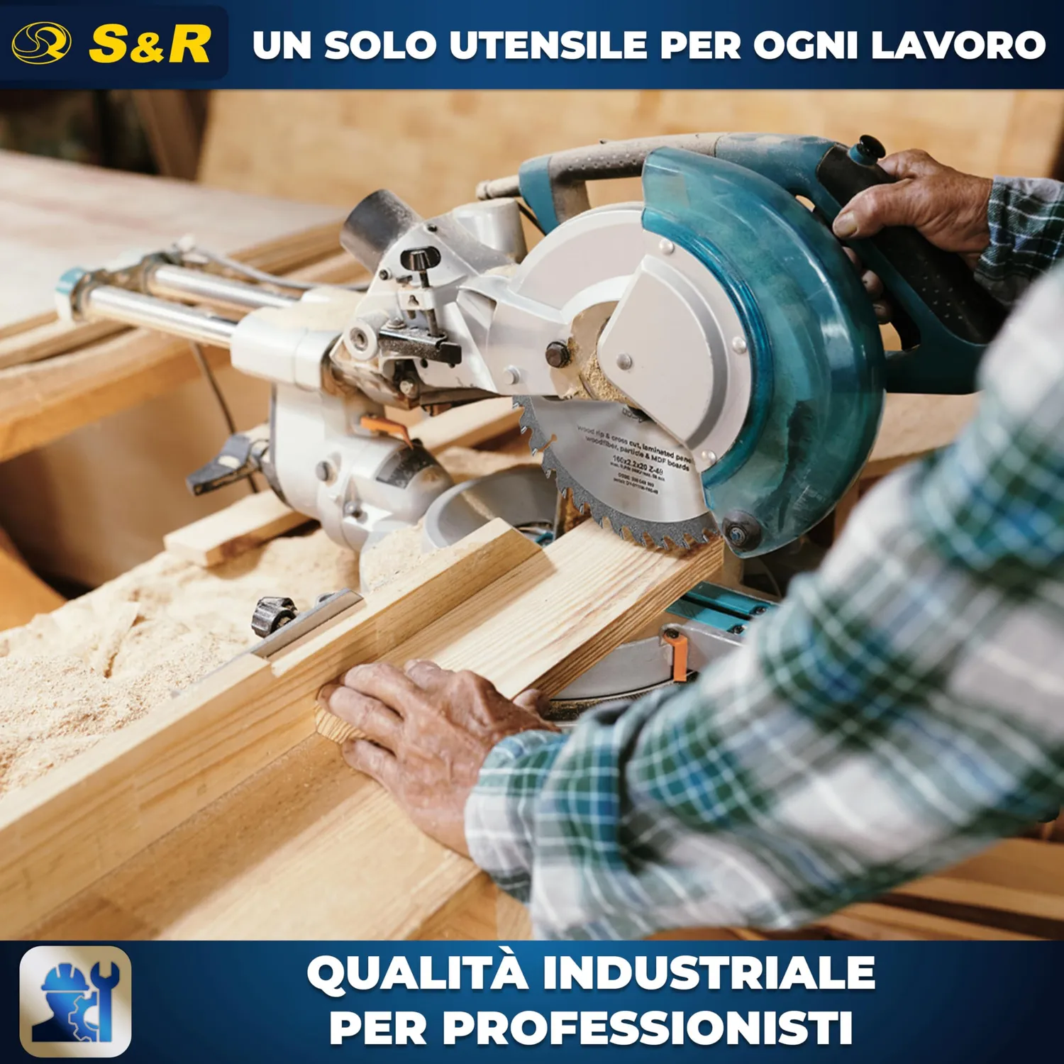S&R Meister Wood 160x20 lama circolare legno 48 denti taglio fine