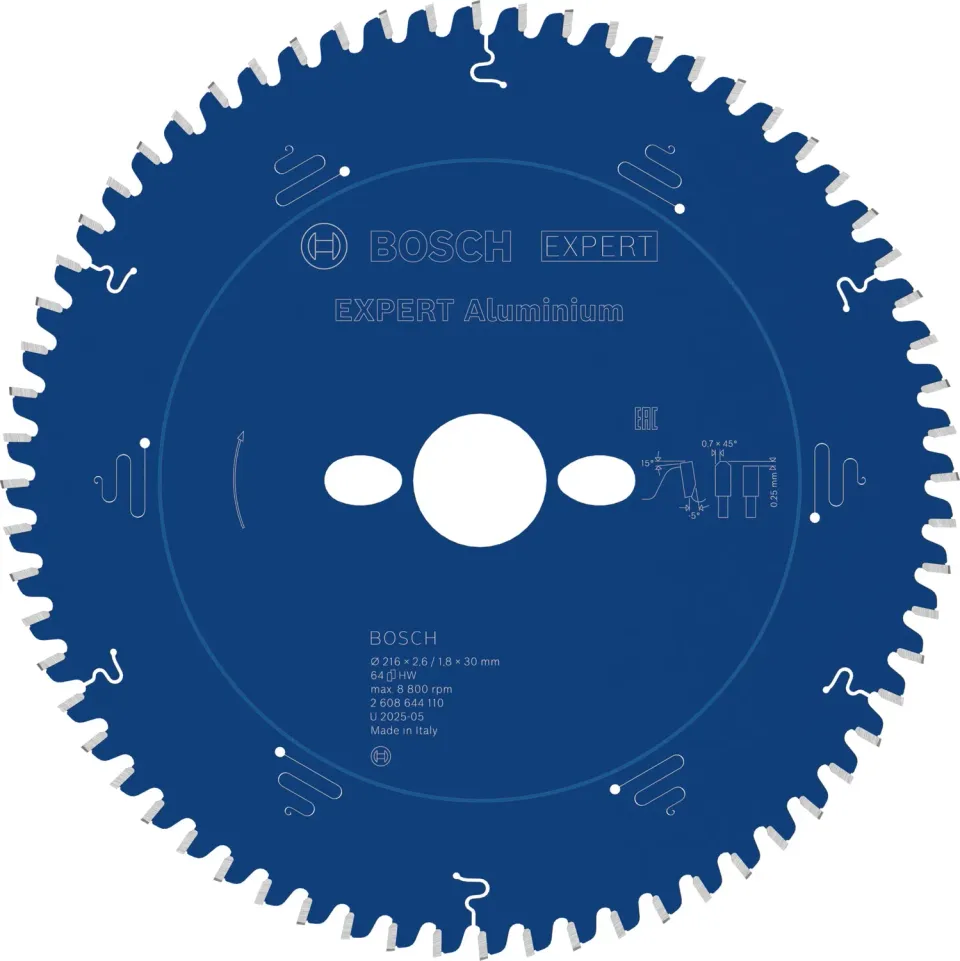 Bosch Expert lama circolare 216x30 mm taglio fine legno