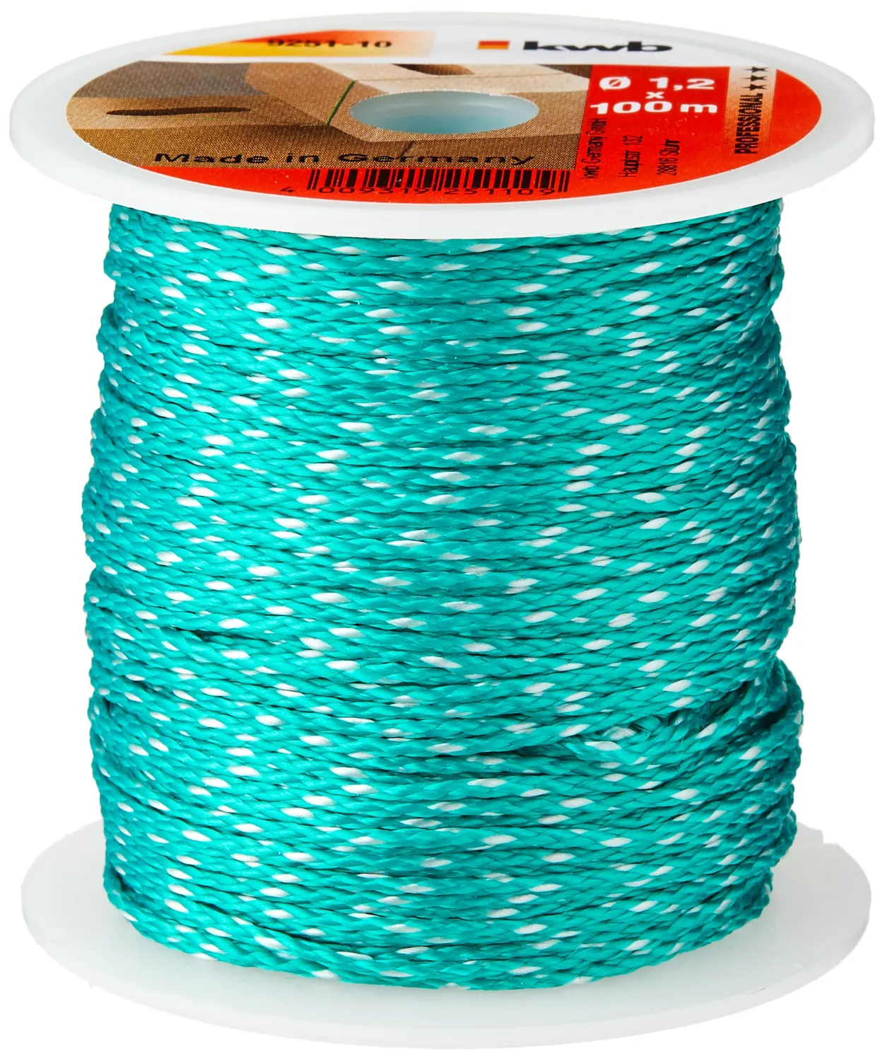 KWB filo da muratore 100 m x 1,2 mm rosso nylon