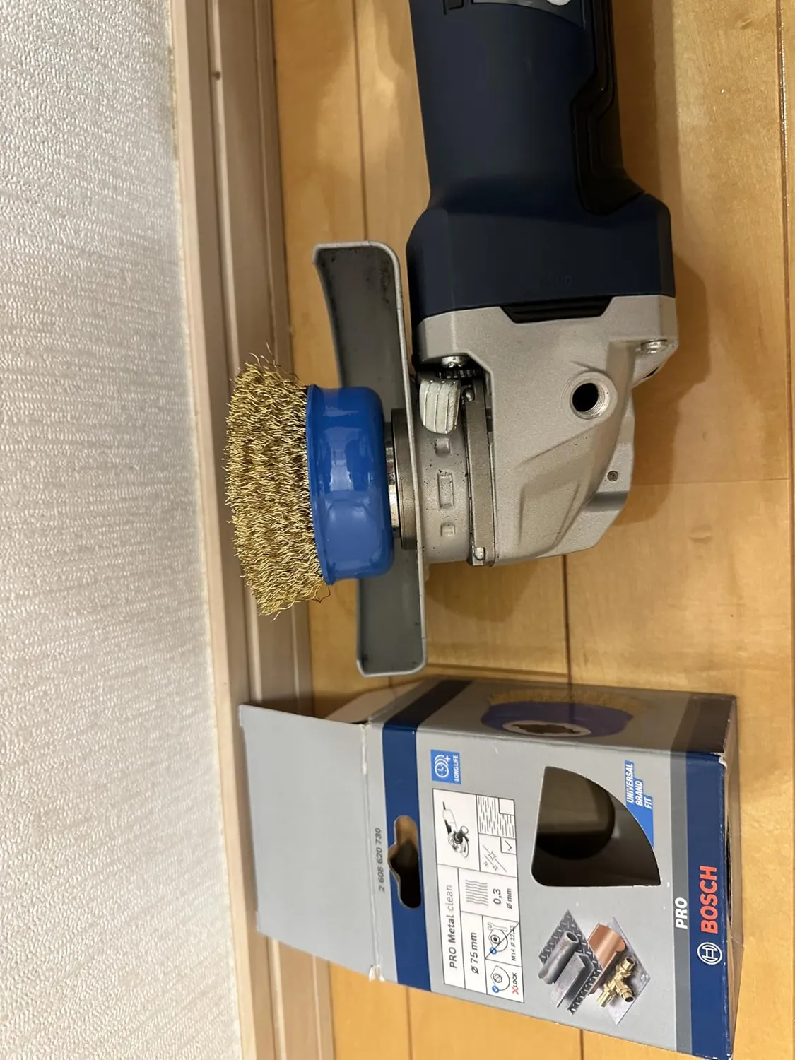 Bosch Expert PRO Metal Clean spazzola a tazza X-Lock 75mm