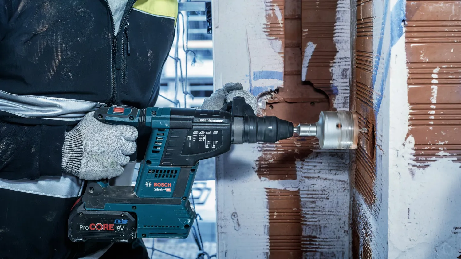 Bosch Expert Corona SDS plus-5 68 mm per Muro