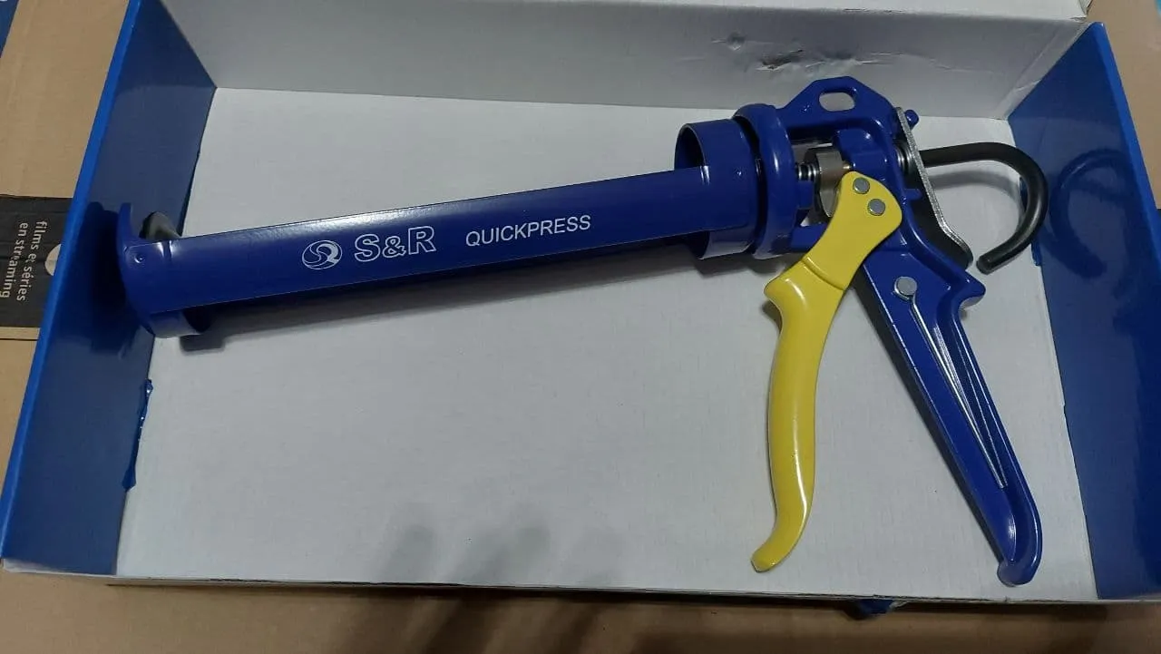 S&R Pistola Silicone Professionale 310 ml 18:1
