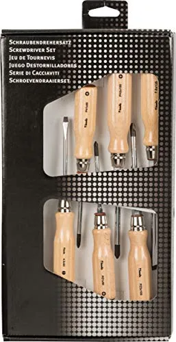 KWB 6610-06 set cacciaviti 6 pz manico legno