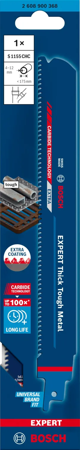 Bosch Expert Lama S1155CHC 225 mm Metallo Spesso