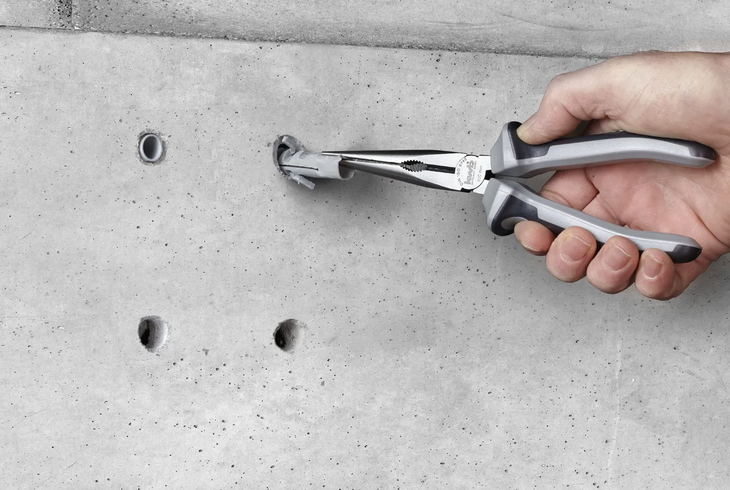 KWB 382320 pinza a becchi piatti 200 mm Profi