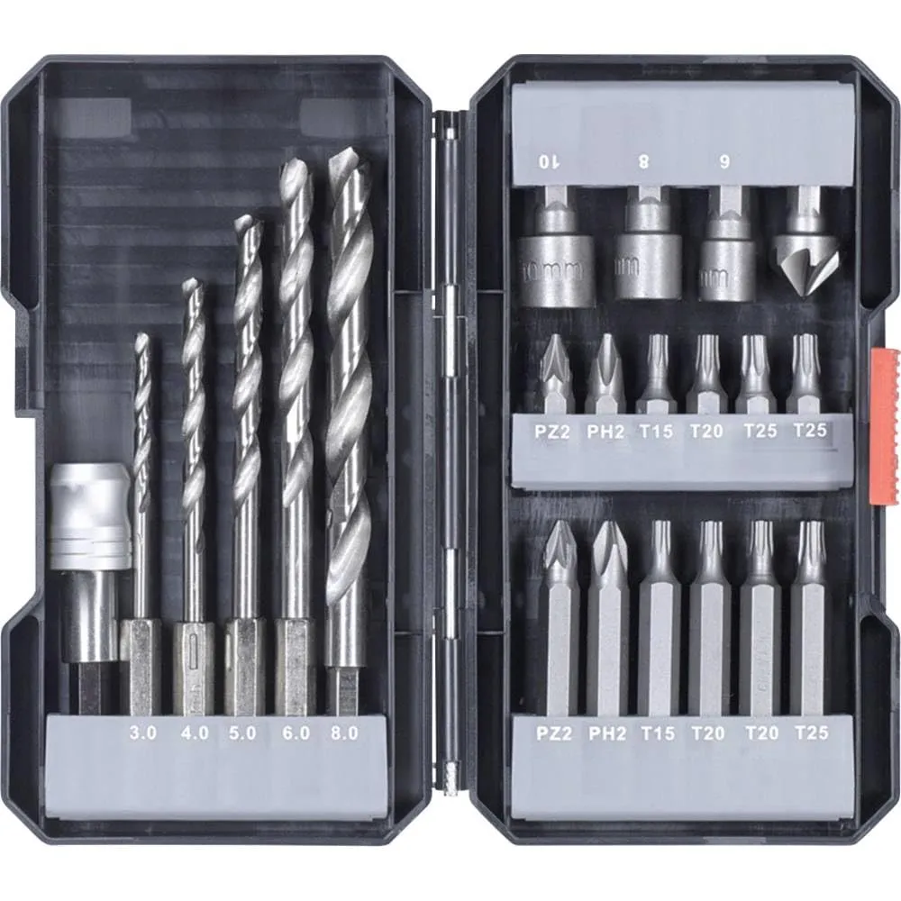 KWB 108940 set punte e bit 33 pezzi per pietra