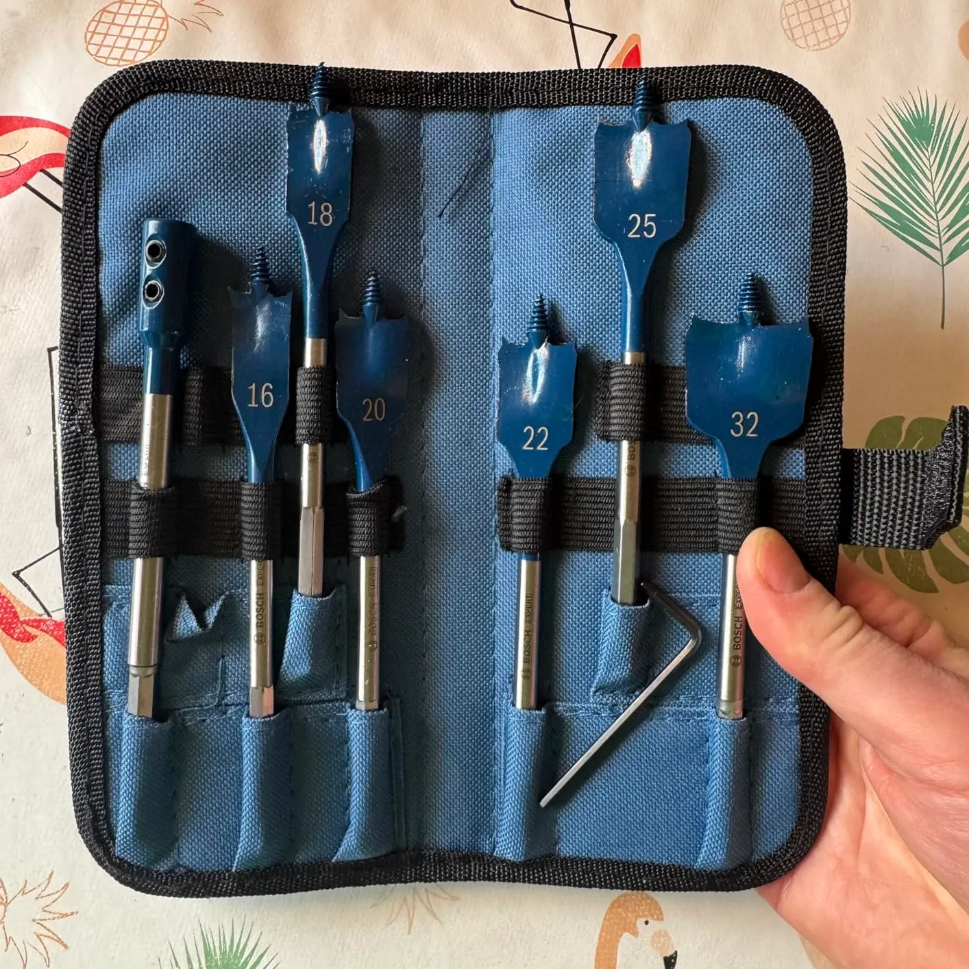 Bosch Expert Self Cut Speed punte a spada 7 pz con prolunga